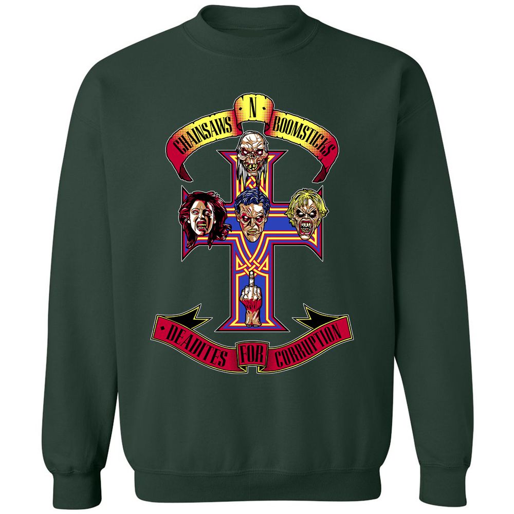 Classic Unisex Sweatshirt - C48Q8LDR - Forest Green - 4