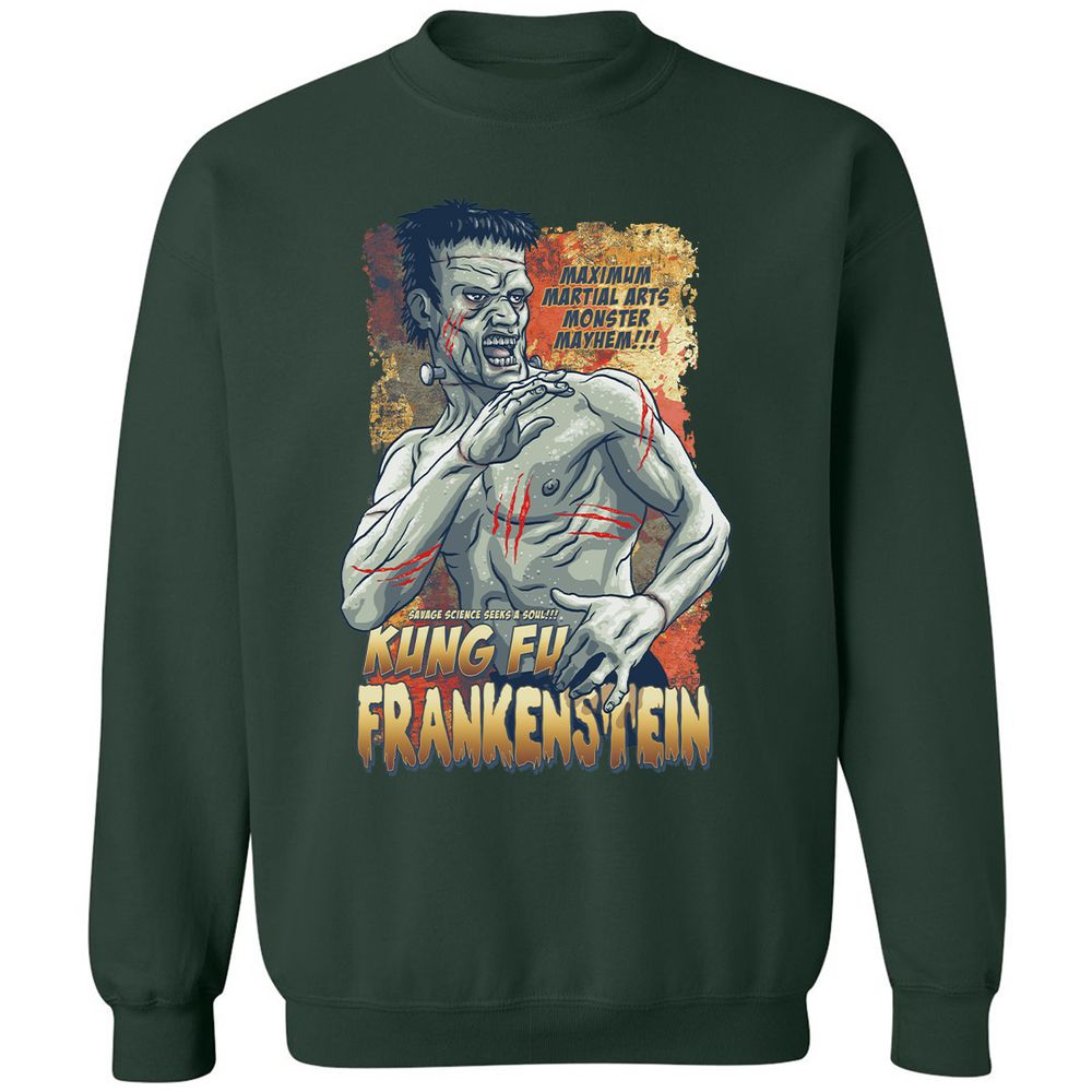 Classic Unisex Sweatshirt - R1QJ7WV8 - Forest Green - 4