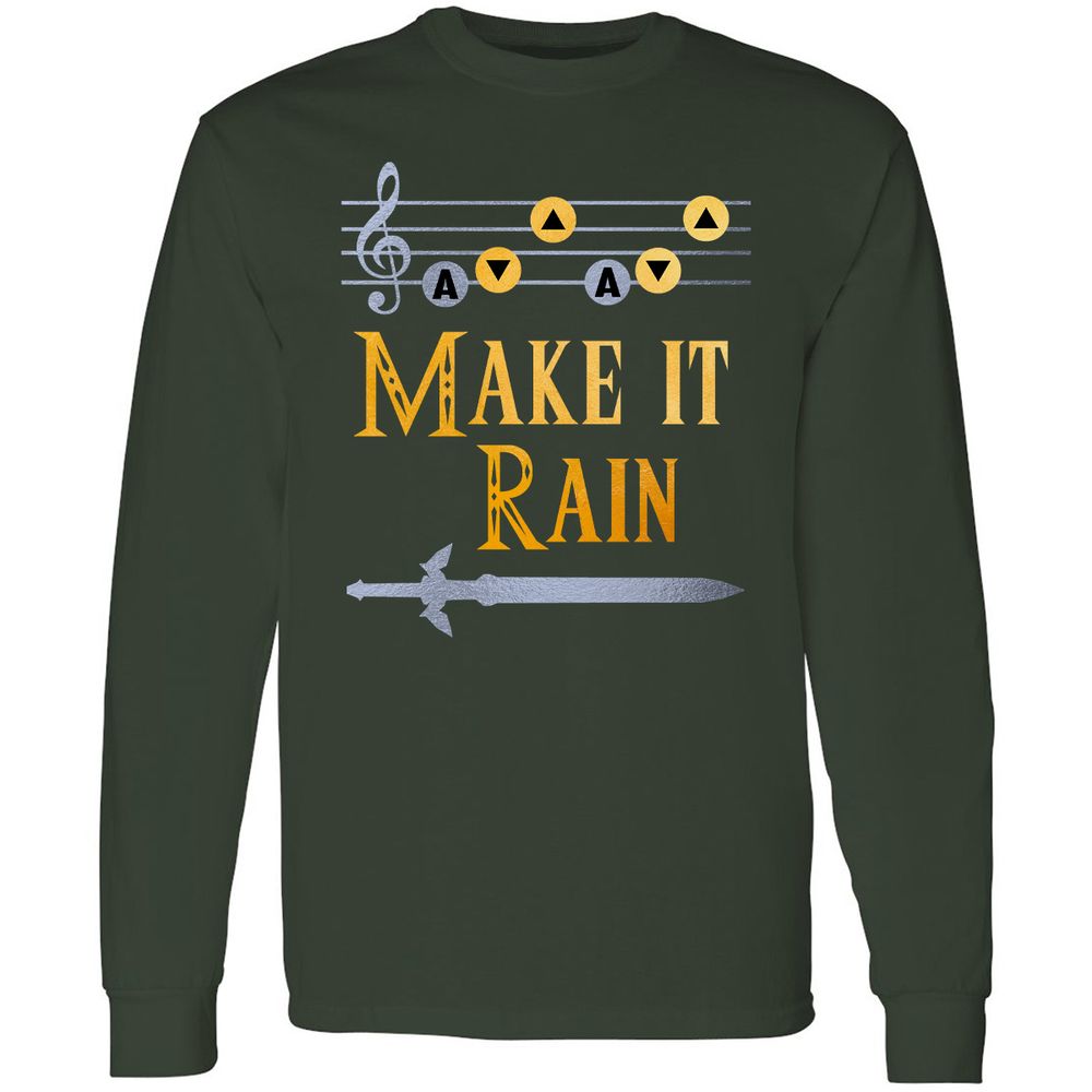 Long Sleeve T-Shirt - 3UW6ZF11 - Forest Green - 4