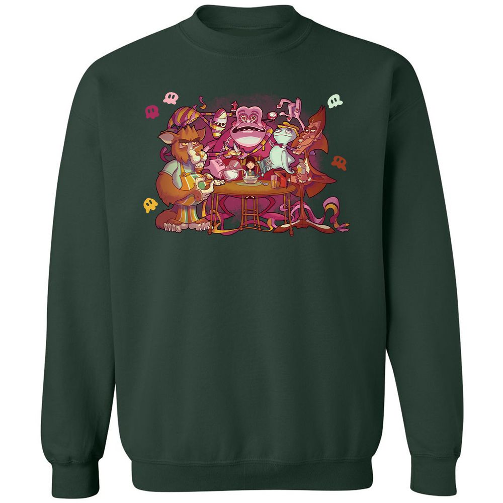 Classic Unisex Sweatshirt - B4L748V5 - Forest Green - 4