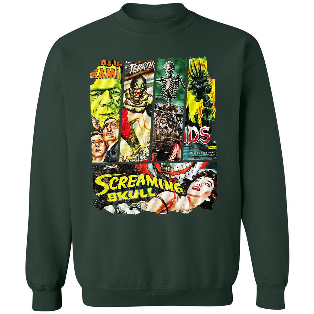 Classic Unisex Sweatshirt - 36983N6L - Forest Green - 4