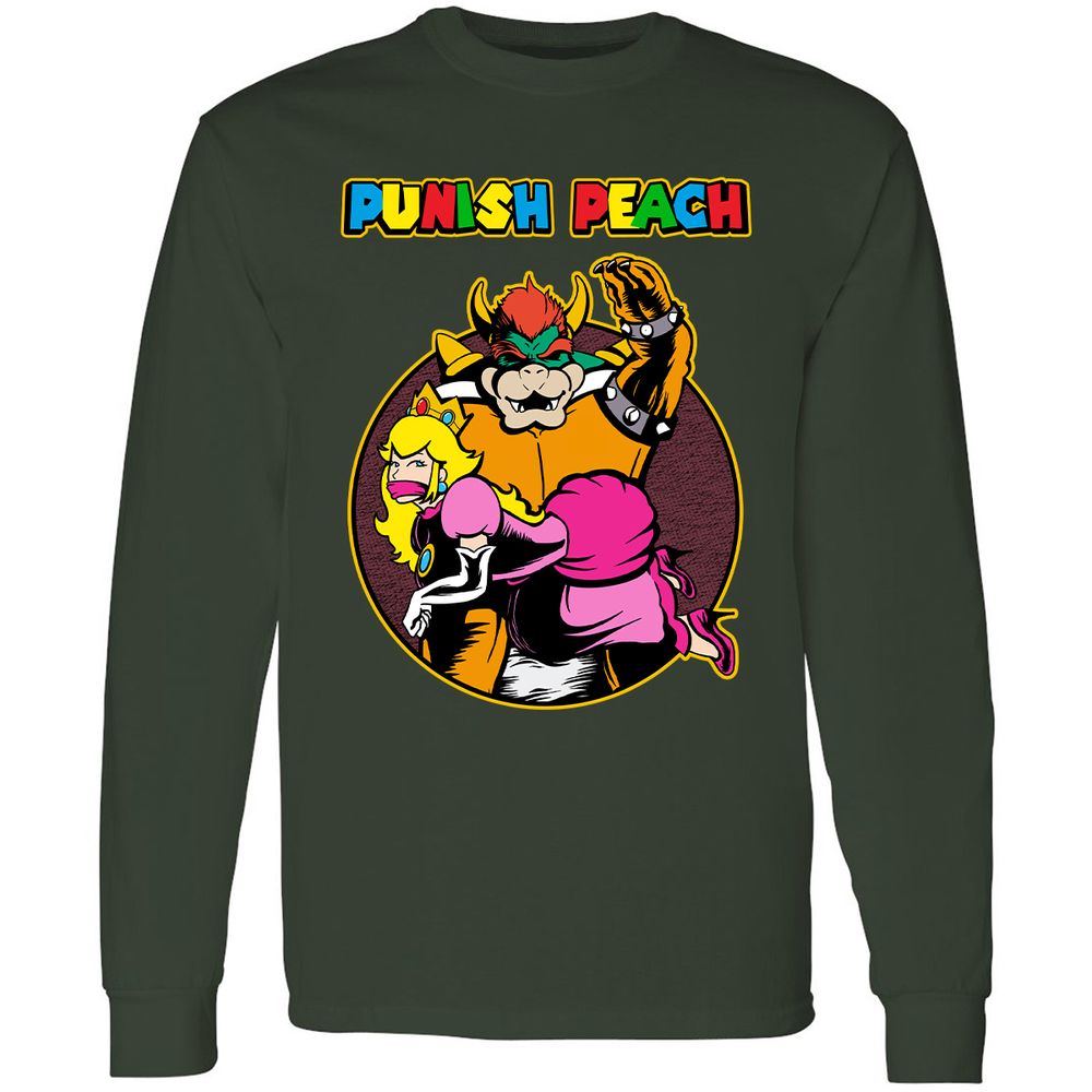 Long Sleeve T-Shirt - Z5AMG3U3 - Forest Green - 4