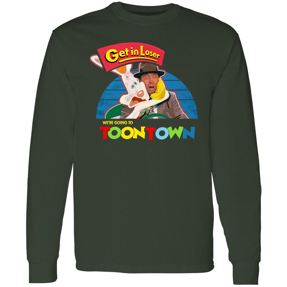 Long Sleeve T-Shirt - 75U7YDHN - Forest Green - 4