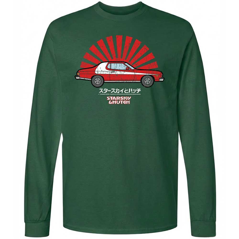 Long Sleeve T-Shirt - 872MKPTT - Forest Green - 4