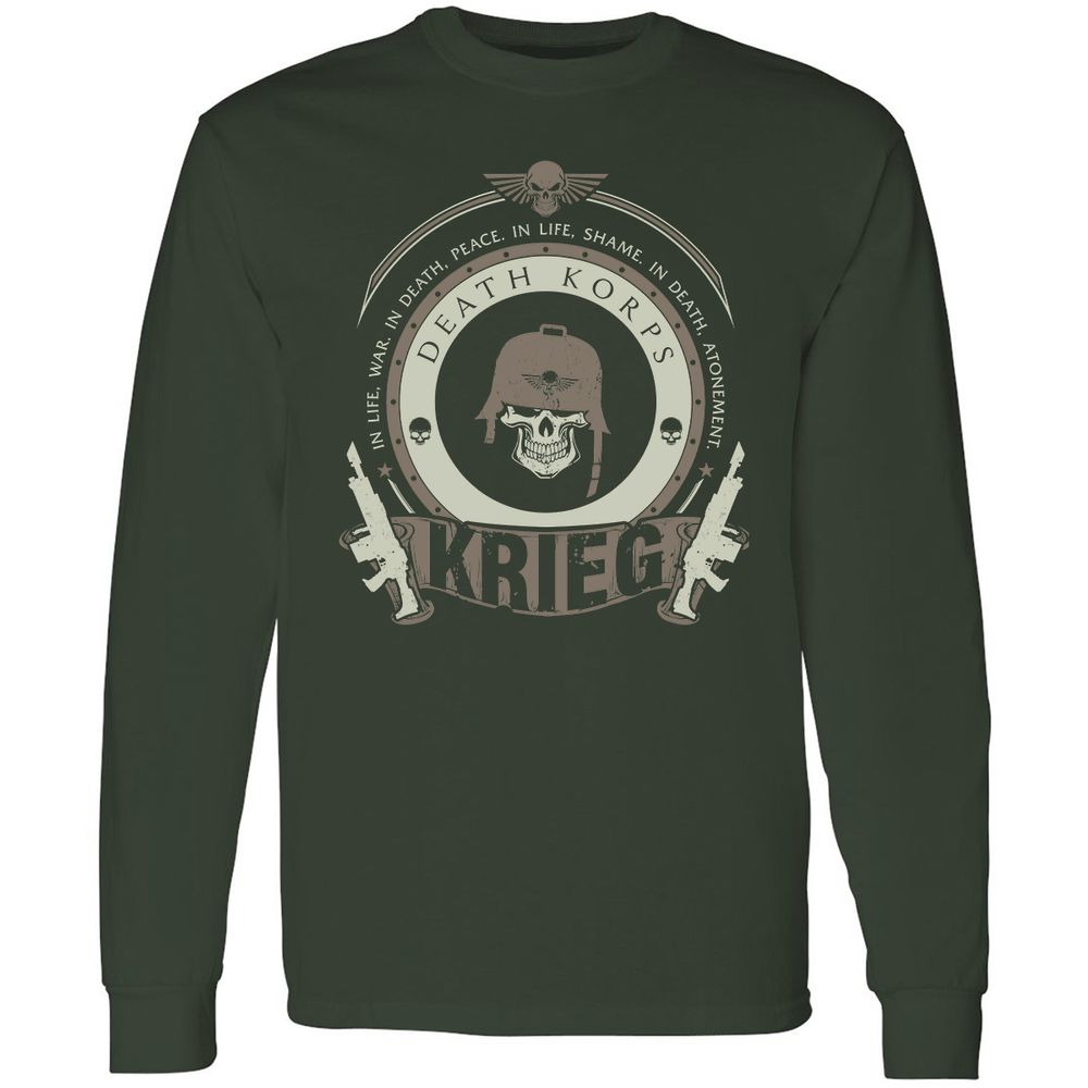 Long Sleeve T-Shirt - BWVGL7TS - Forest Green - 4