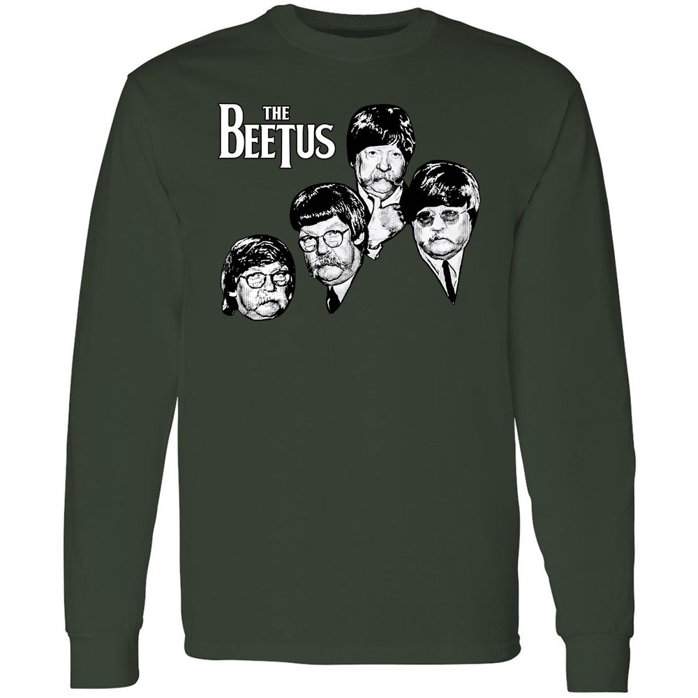 Long Sleeve T-Shirt - D87Y4PDE - Forest Green - 4