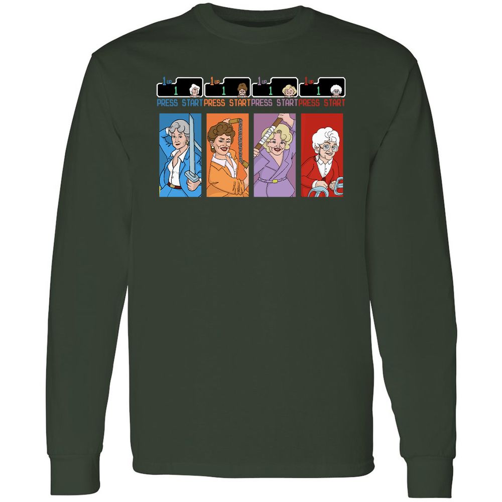 Long Sleeve T-Shirt - BJH3MVRS - Forest Green - 4