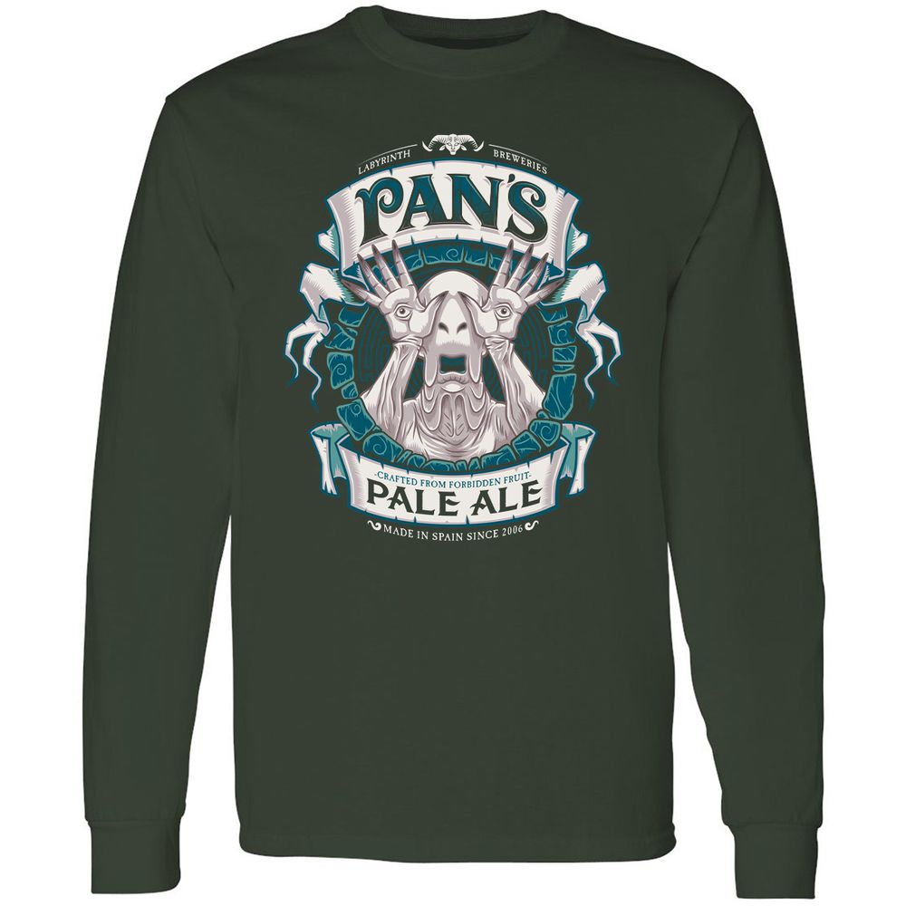 Long Sleeve T-Shirt - ZYAVC8R2 - Forest Green - 4