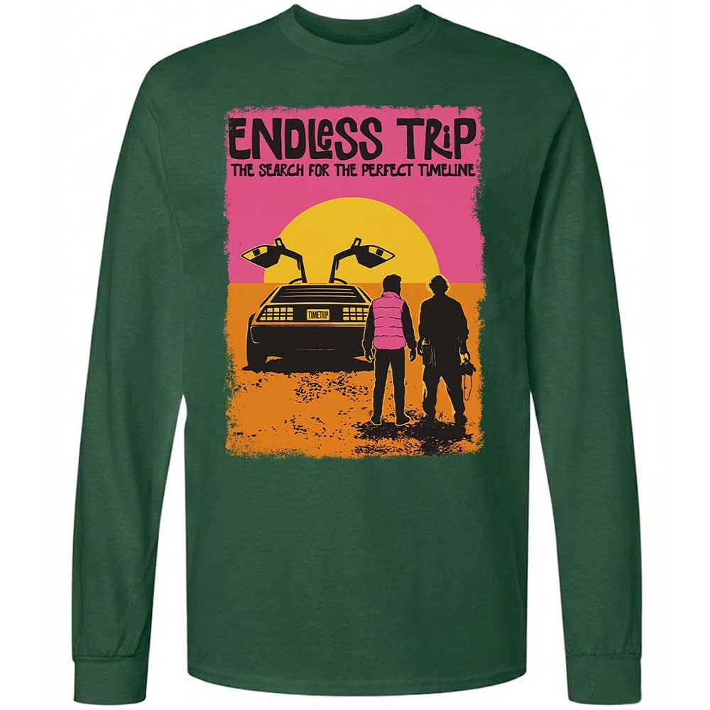 Long Sleeve T-Shirt - X4MWA99R - Forest Green - 4
