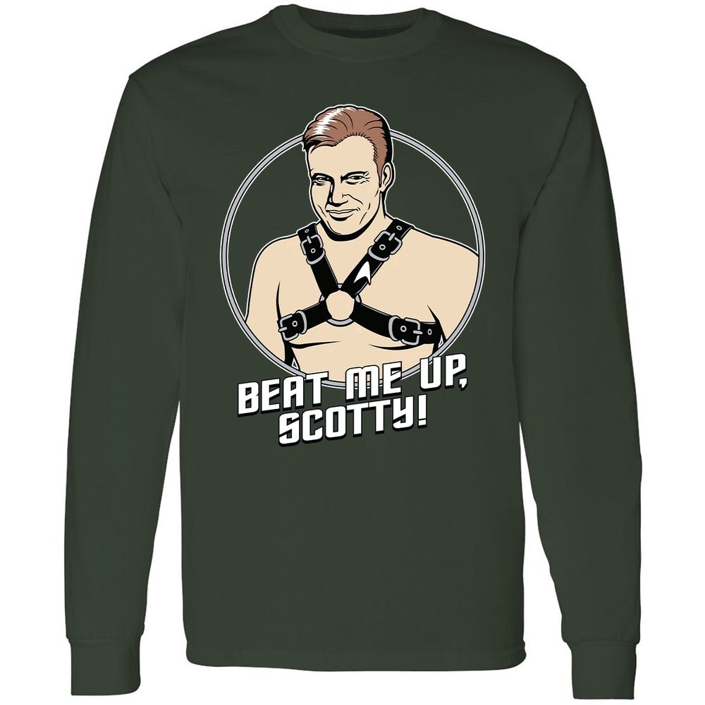 Long Sleeve T-Shirt - L113F5XY - Forest Green - 4