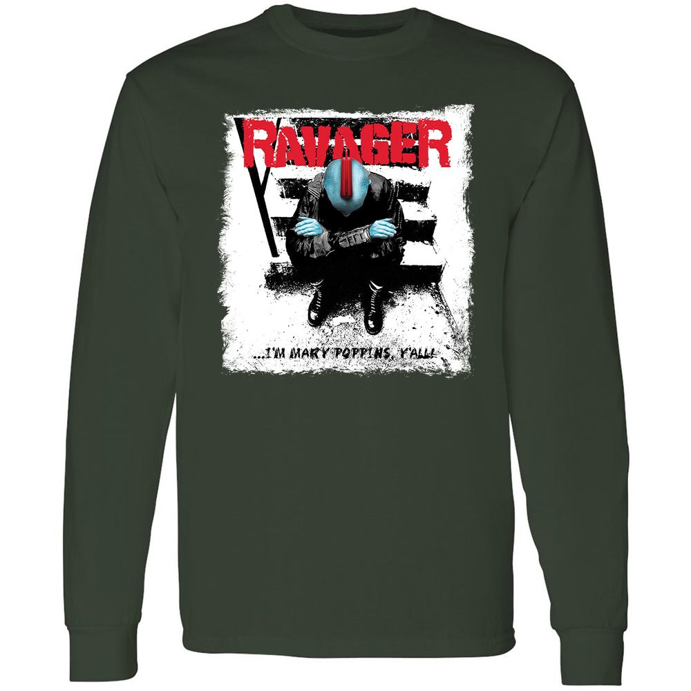 Long Sleeve T-Shirt - GVC9U23A - Forest Green - 4