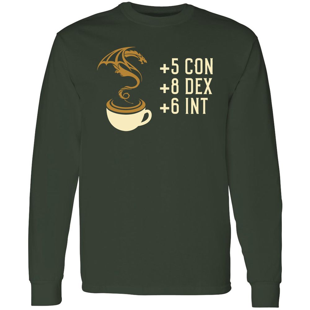 Long Sleeve T-Shirt - 9FYJ9QC6 - Forest Green - 4