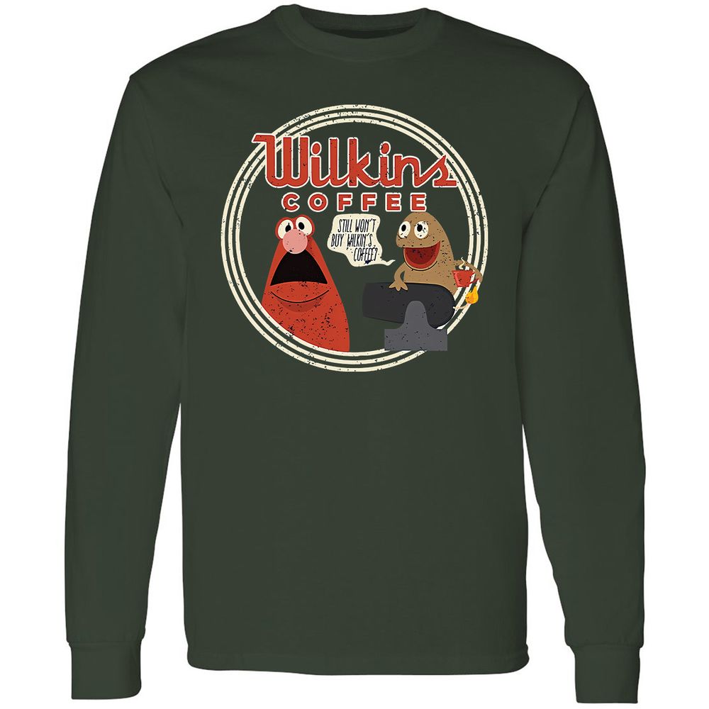 Long Sleeve T-Shirt - H178PCZX - Forest Green - 4