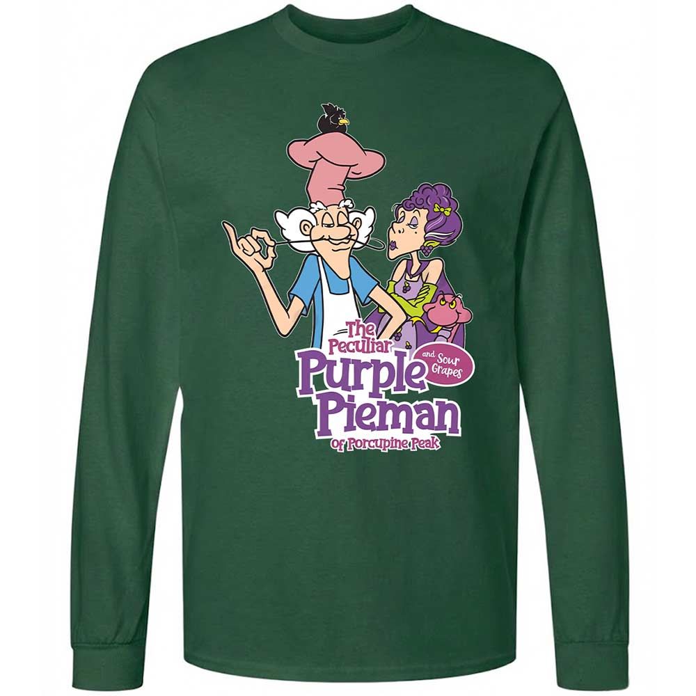 The Peculiar Purple Pie Man - Forest Green - 4