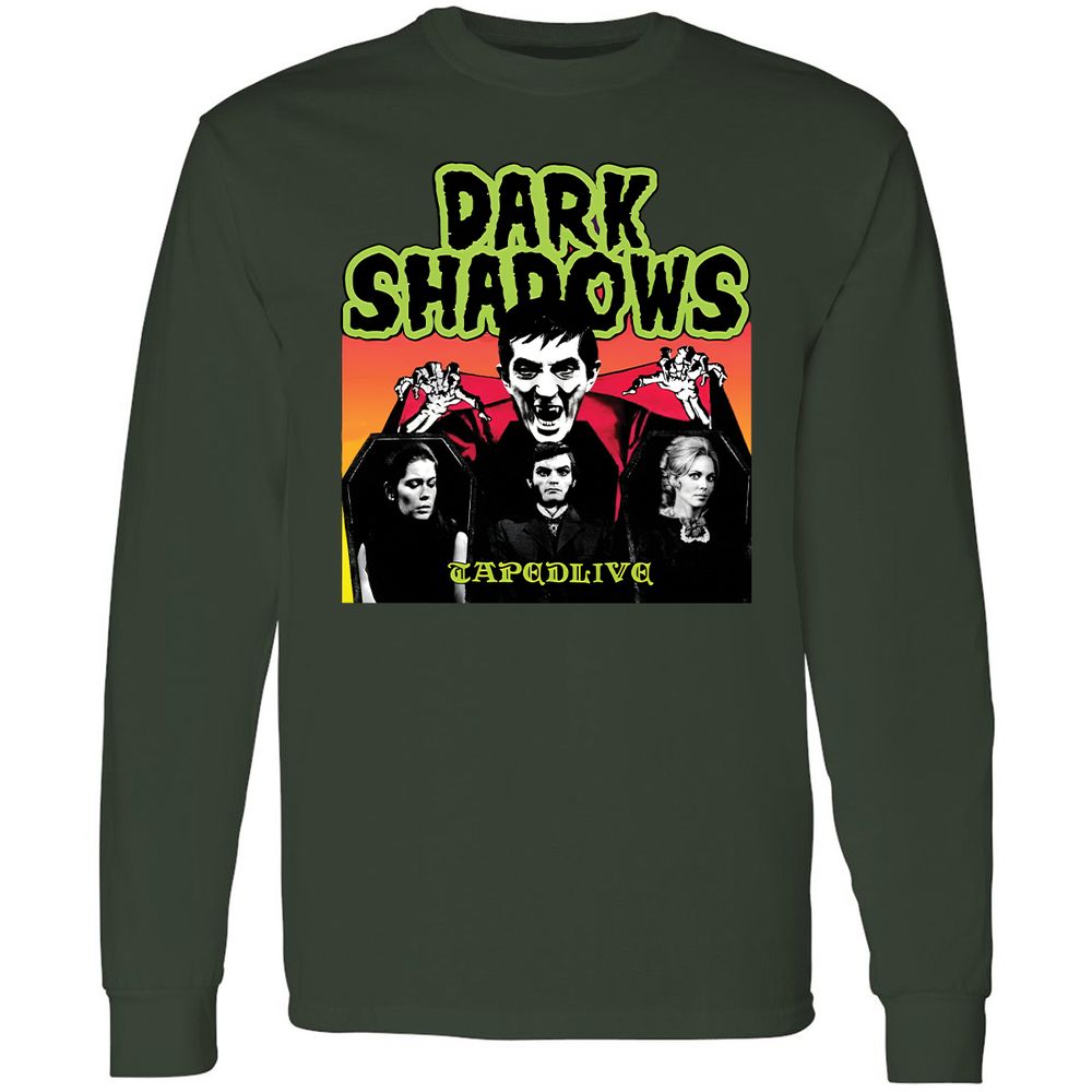 Long Sleeve T-Shirt - CJJ8TF7U - Forest Green - 4