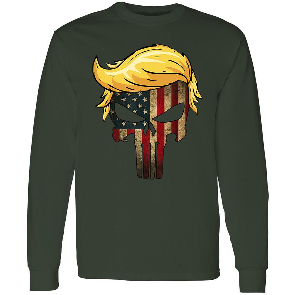 Long Sleeve T-Shirt - J7WH6RMP - Forest Green - 4