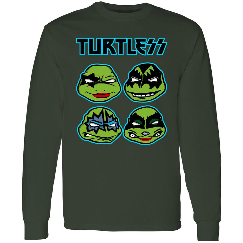 Long Sleeve T-Shirt - WUA2FWFP - Forest Green - 4