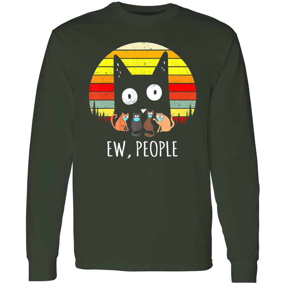 Long Sleeve T-Shirt - UHHSKEAE - Forest Green - 4