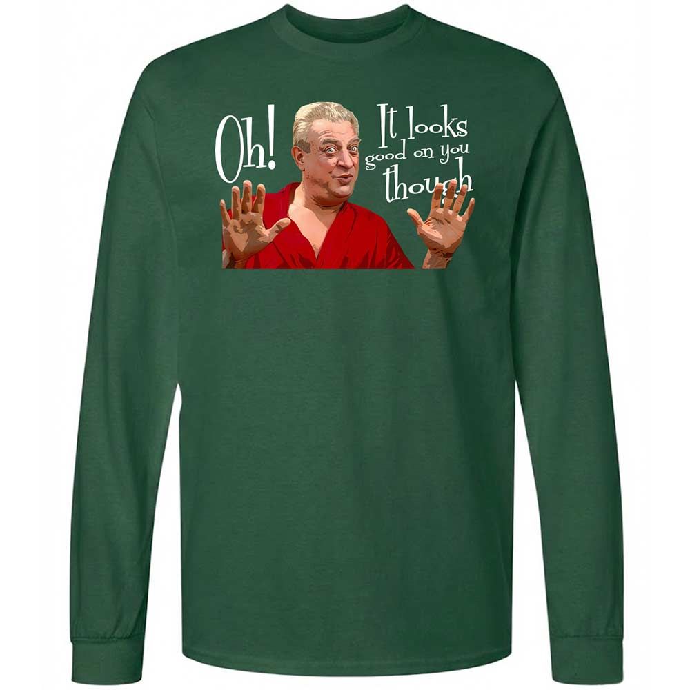 Long Sleeve T-Shirt - D6C91HF5 - Forest Green - 4