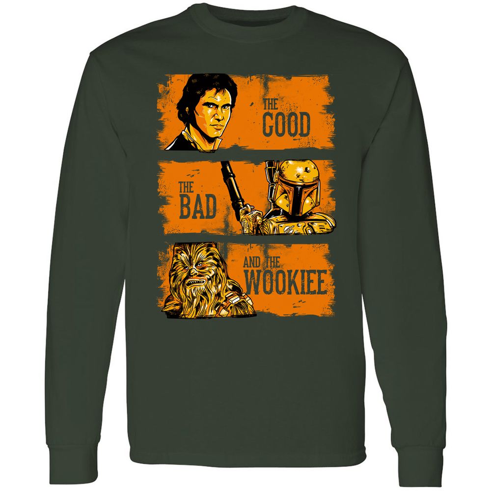 Long Sleeve T-Shirt - QJRUFBGT - Forest Green - 4