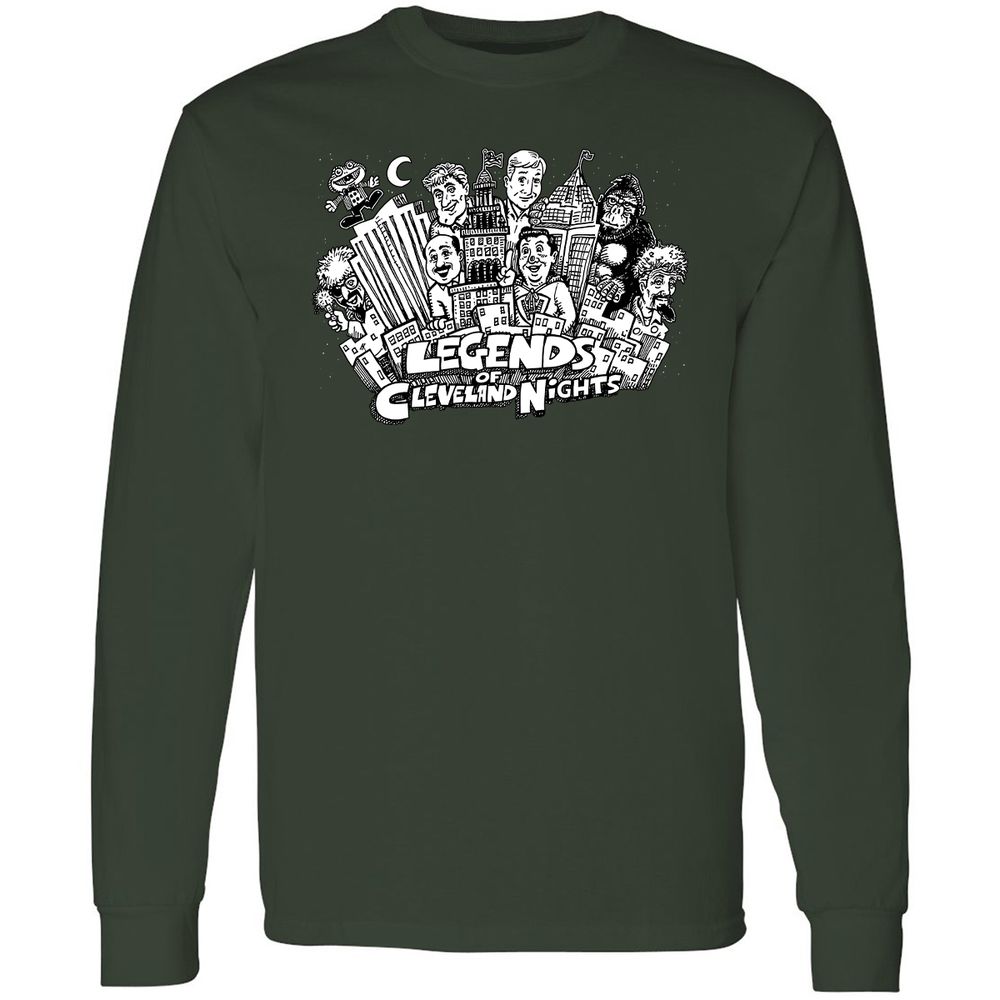 Long Sleeve T-Shirt - GN17HYVP - Forest Green - 4