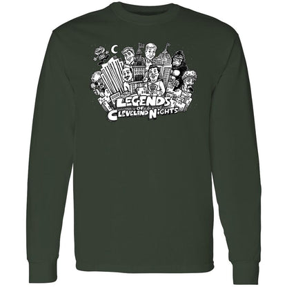 Long Sleeve T-Shirt - GN17HYVP - Forest Green - 4