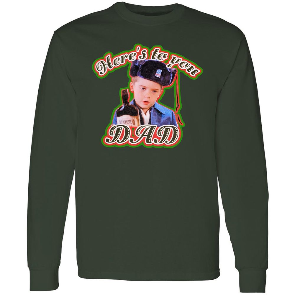 Long Sleeve T-Shirt - CFHL3GU3 - Forest Green - 4