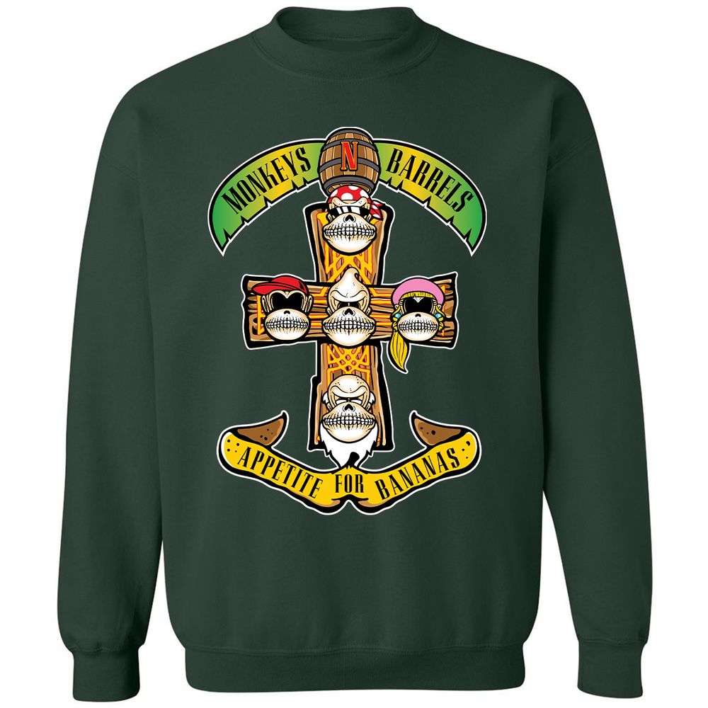 Classic Unisex Sweatshirt - 8FPMRQXZ - Forest Green - 4