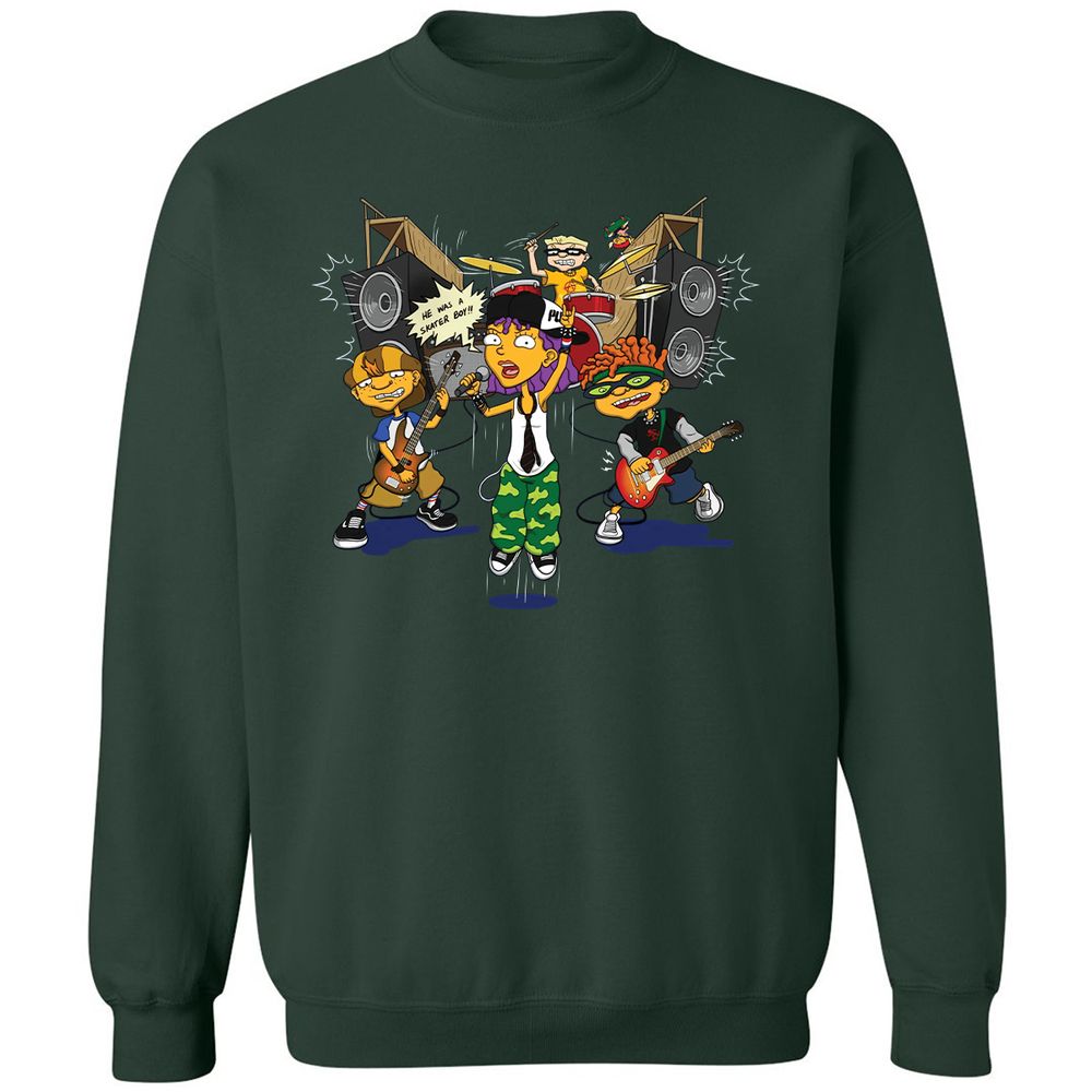 Classic Unisex Sweatshirt - DKS3ZM4Z - Forest Green - 4