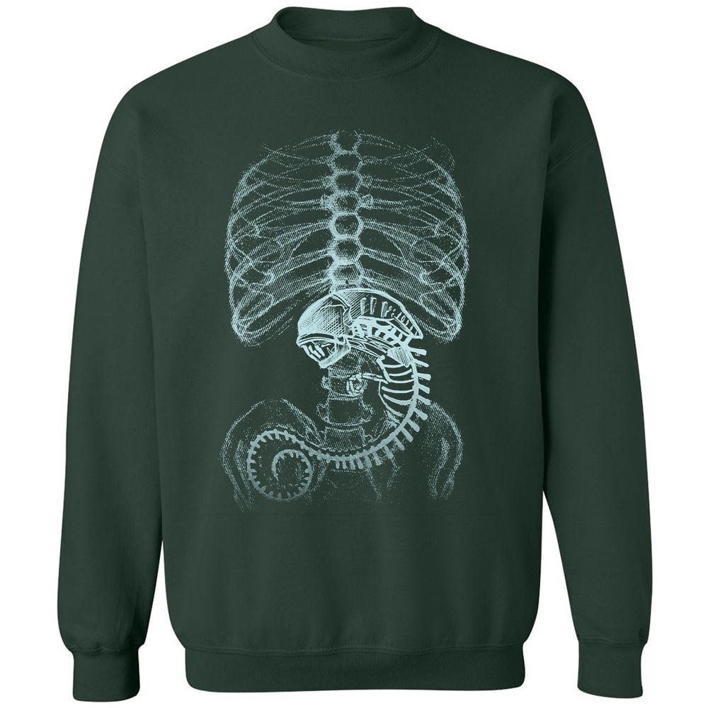 Classic Unisex Sweatshirt - EBE2UQUL - Forest Green - 4