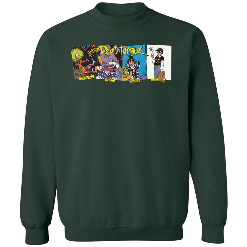 Classic Unisex Sweatshirt - HCJKS9JB - Forest Green - 4