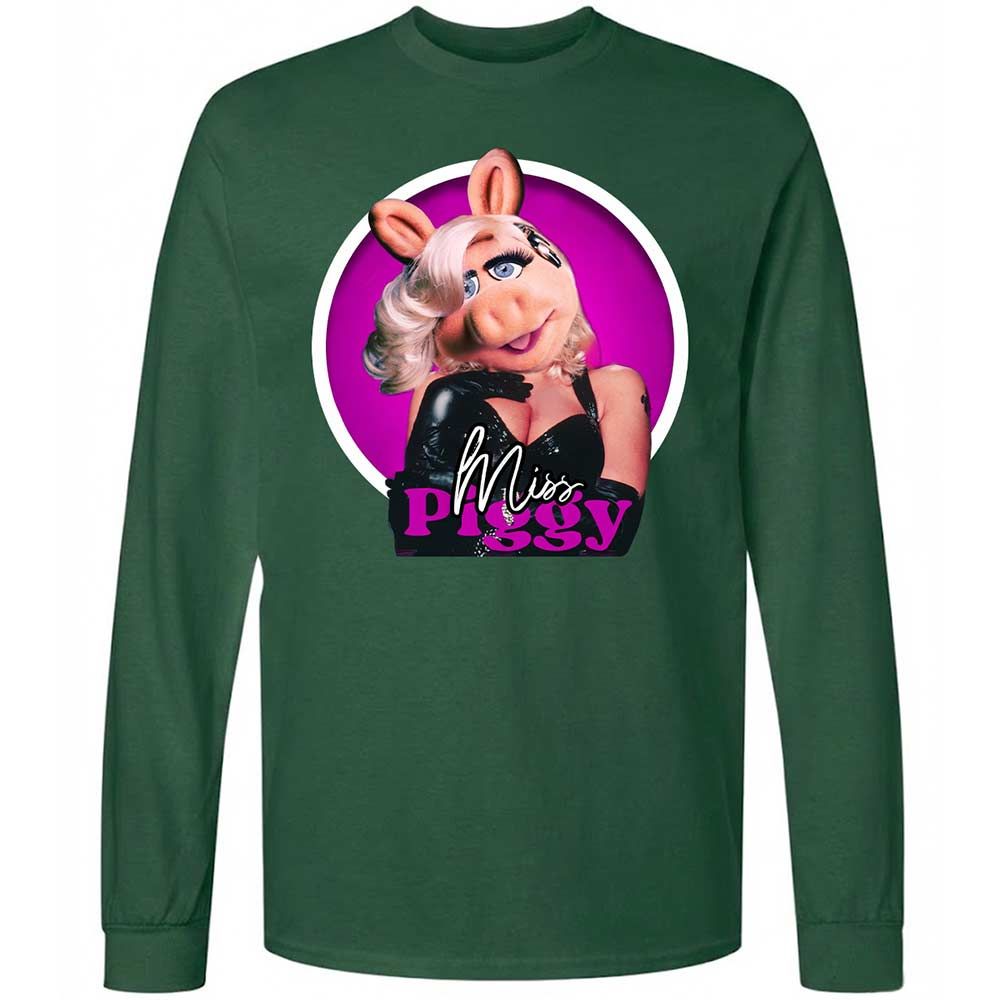 Long Sleeve T-Shirt - F3UJ74RA - Forest Green - 4