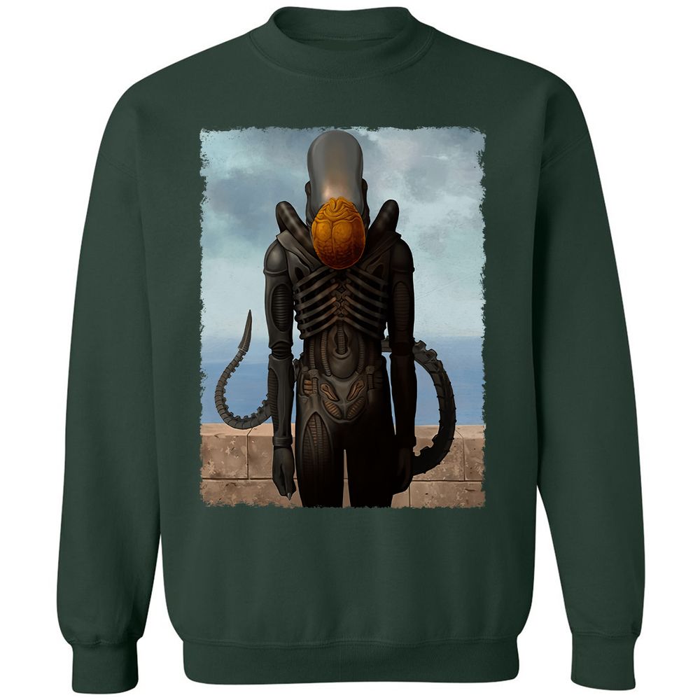 Classic Unisex Sweatshirt - DPK3251N - Forest Green - 4