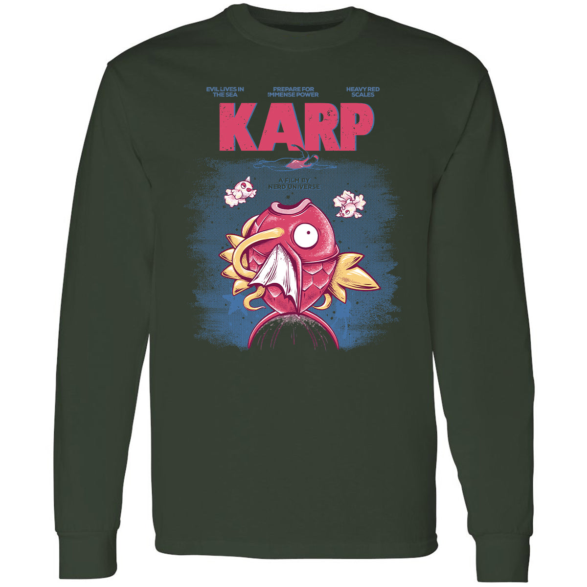 Long Sleeve T-Shirt - 9U85R1MS - Forest Green - 4