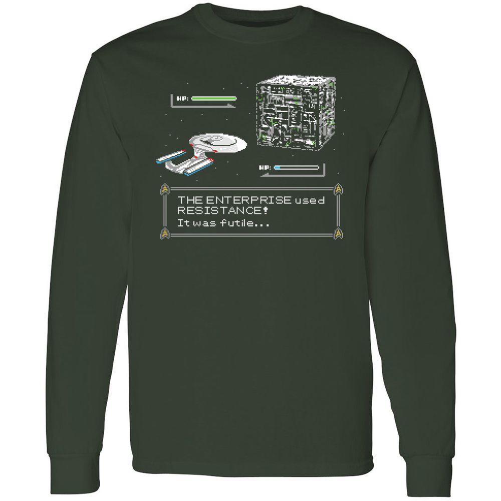 Long Sleeve T-Shirt - 2G1G2PZE - Forest Green - 4