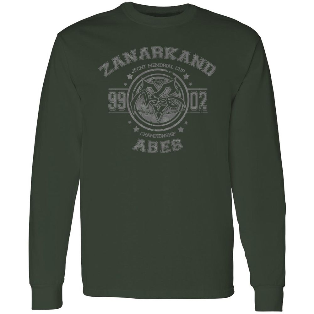 Long Sleeve T-Shirt - U9TJPJEH - Forest Green - 4