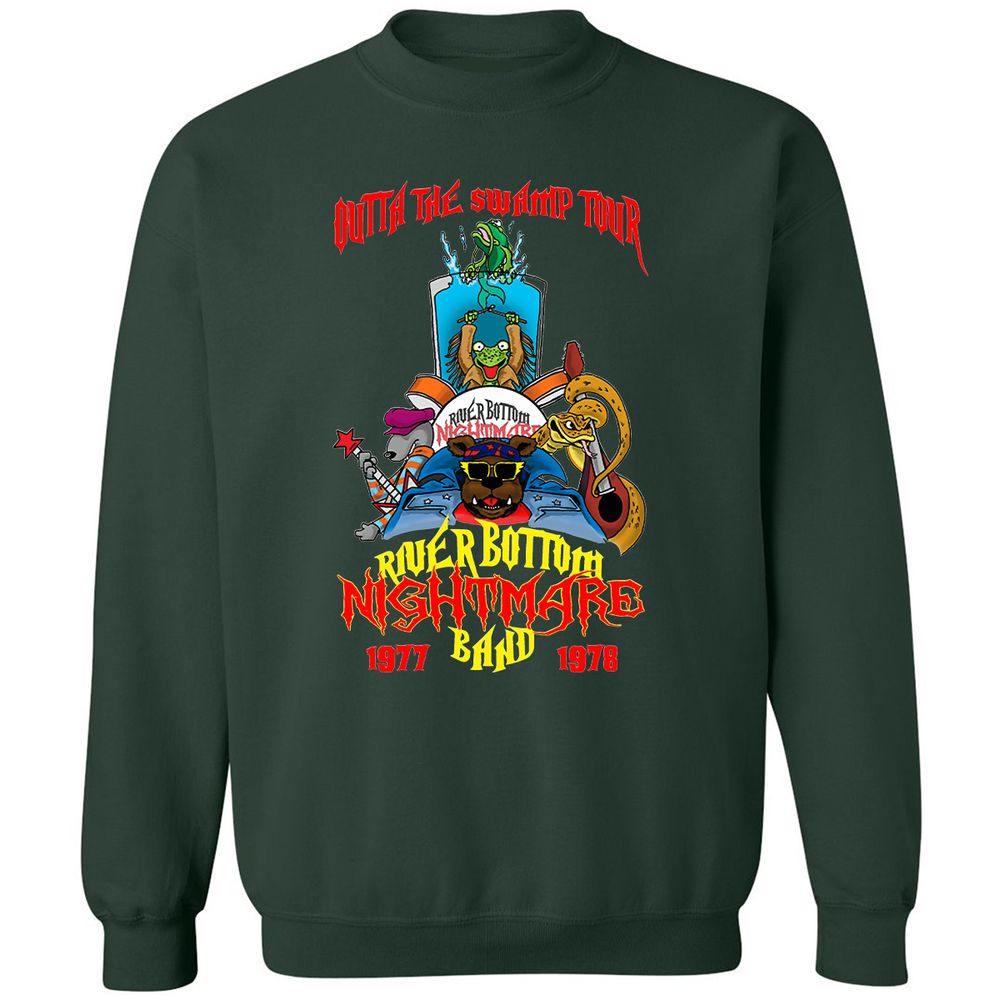 Classic Unisex Sweatshirt - 1BF7JKRV - Forest Green - 4
