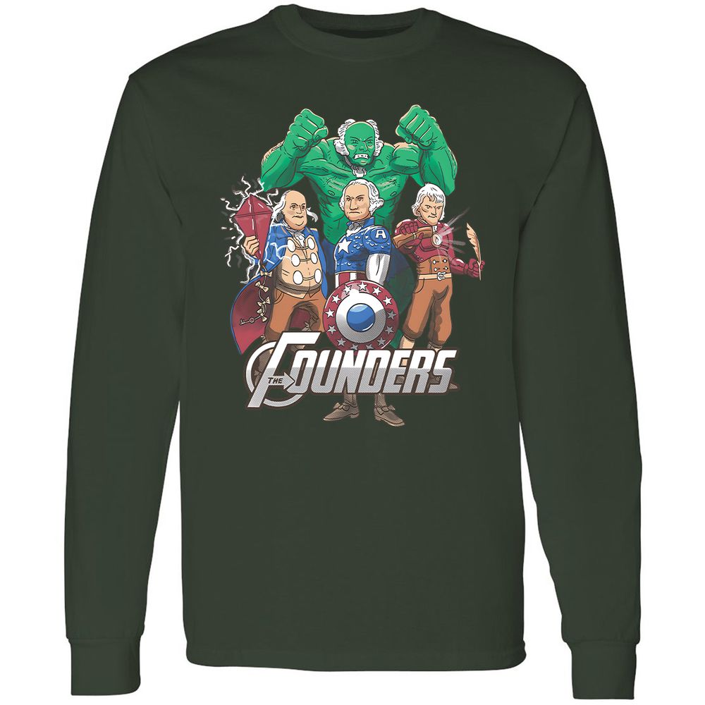 Long Sleeve T-Shirt - 2RTQDS1Z - Forest Green - 4