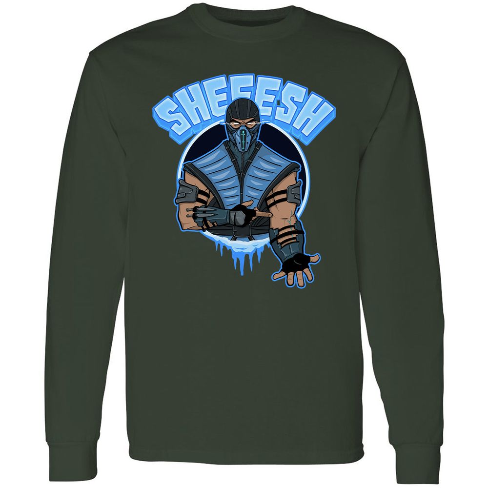 Long Sleeve T-Shirt - 3VQD1VF6 - Forest Green - 4