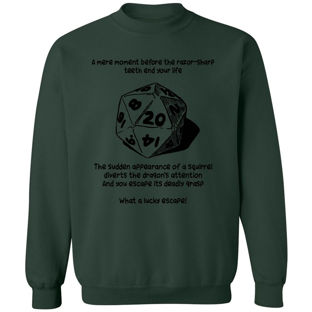 Classic Unisex Sweatshirt - D16SRS99 - Forest Green - 4