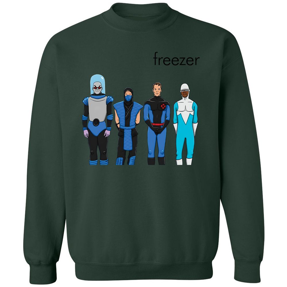 Classic Unisex Sweatshirt - LYYBT5B9 - Forest Green - 4