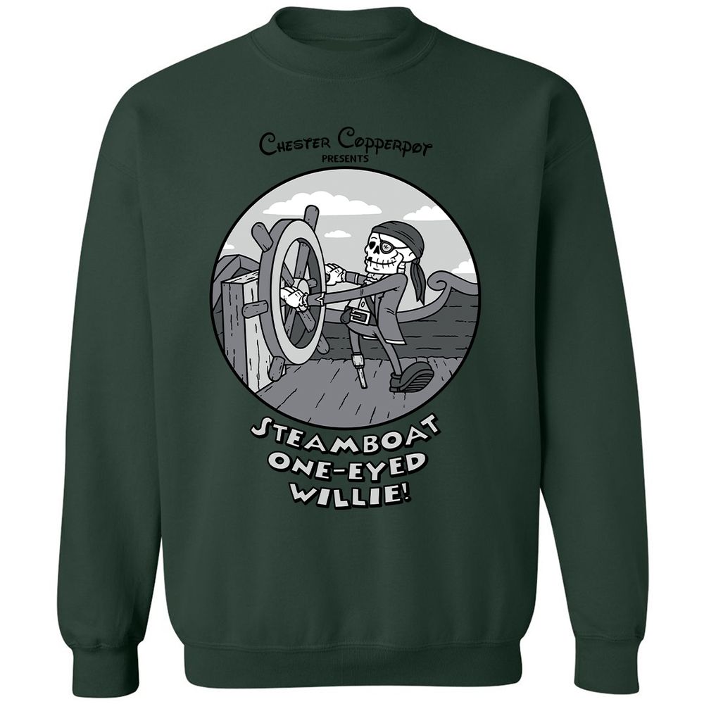 Classic Unisex Sweatshirt - 5MXMJNYH - Forest Green - 4