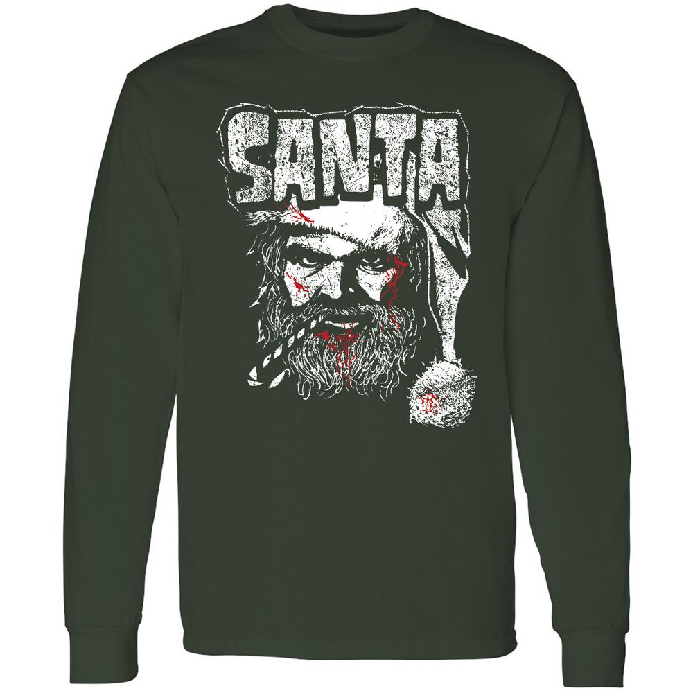 Long Sleeve T-Shirt - DWFKR6LQ - Forest Green - 4