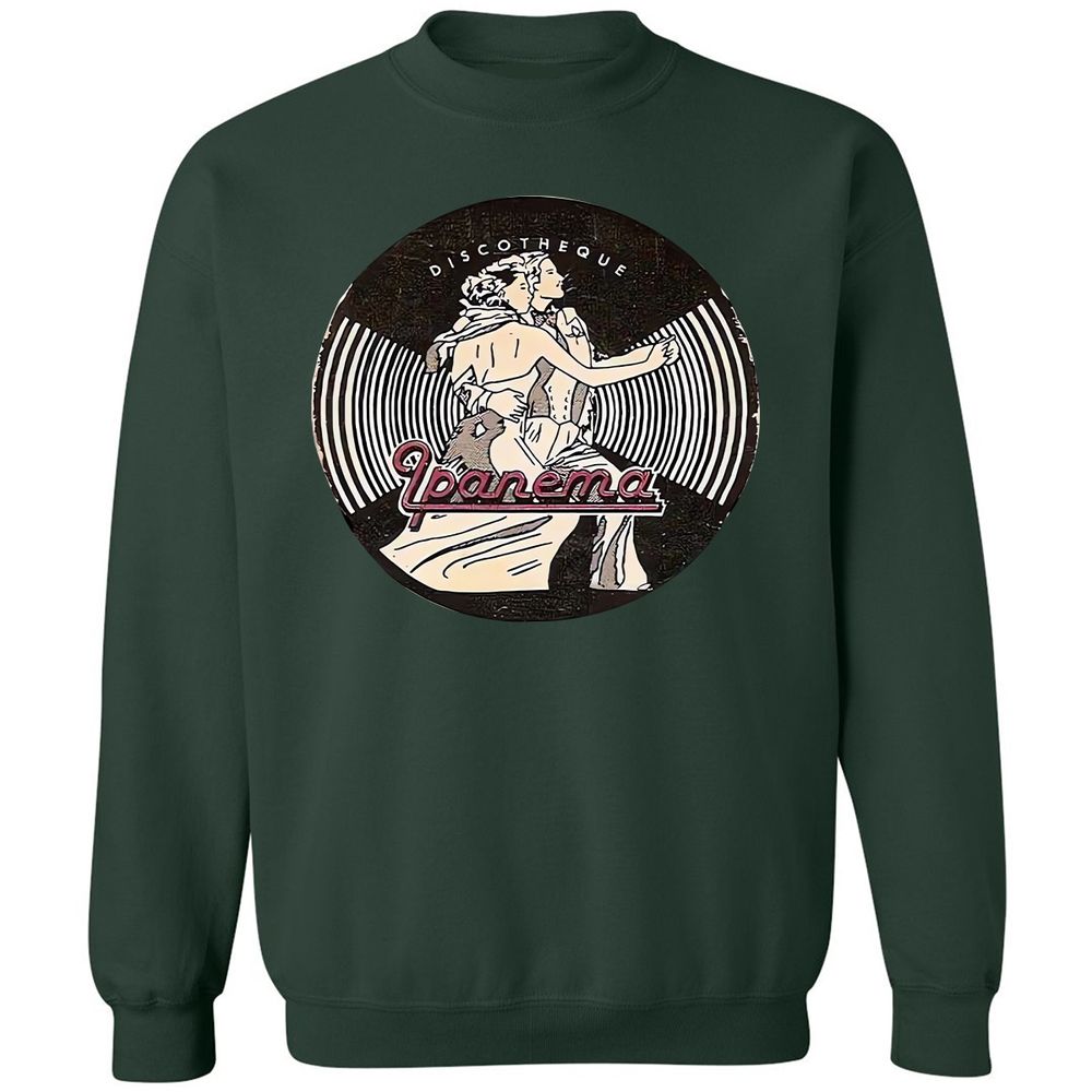 Classic Unisex Sweatshirt - HXWPH7XP - Forest Green - 4