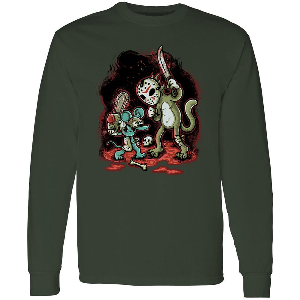 Long Sleeve T-Shirt - CNPG2ZFR - Forest Green - 4