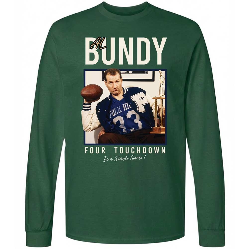 Long Sleeve T-Shirt - BSBT9V3C - Forest Green - 4