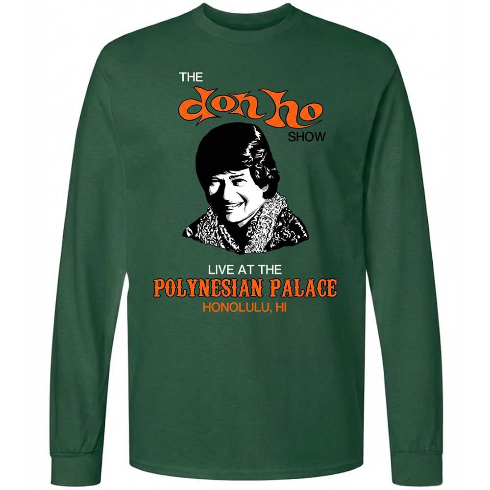 Long Sleeve T-Shirt - 1BL9FL47 - Forest Green - 4