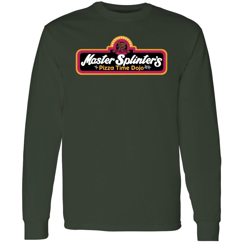 Long Sleeve T-Shirt - 8FPEV7HQ - Forest Green - 4