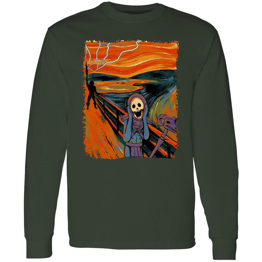 Long Sleeve T-Shirt - HGC7ME7N - Forest Green - 4