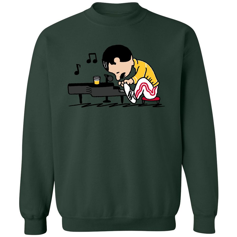 Classic Unisex Sweatshirt - PS4K6PGR - Forest Green - 4